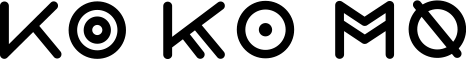 logo ko ko mo black